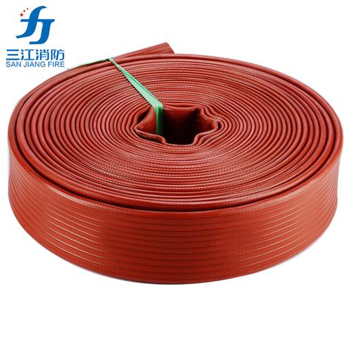 三江消防生产双面胶水带13/50/20米抗高压消防水带